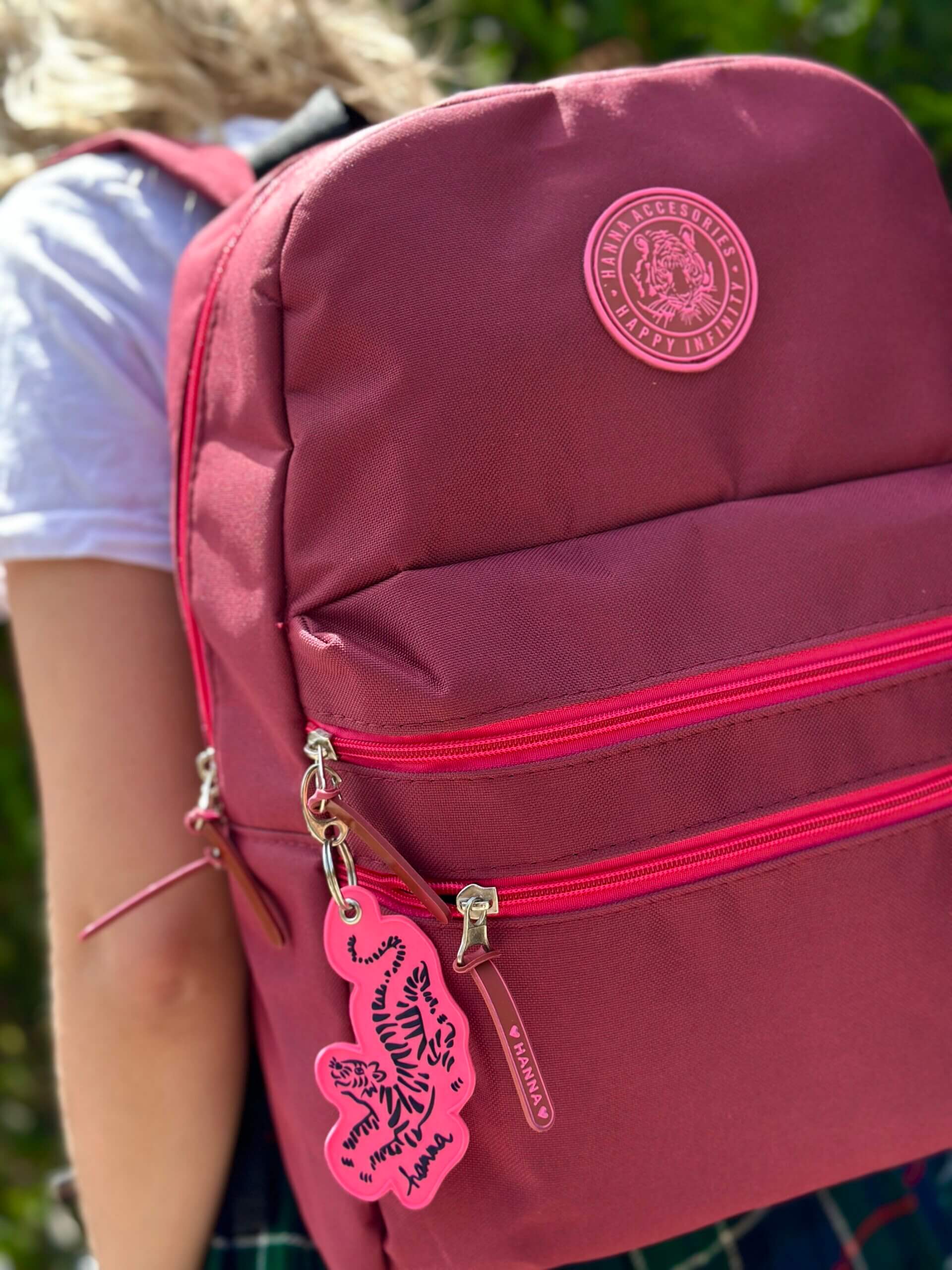 Mochila blonda hanna accesorios