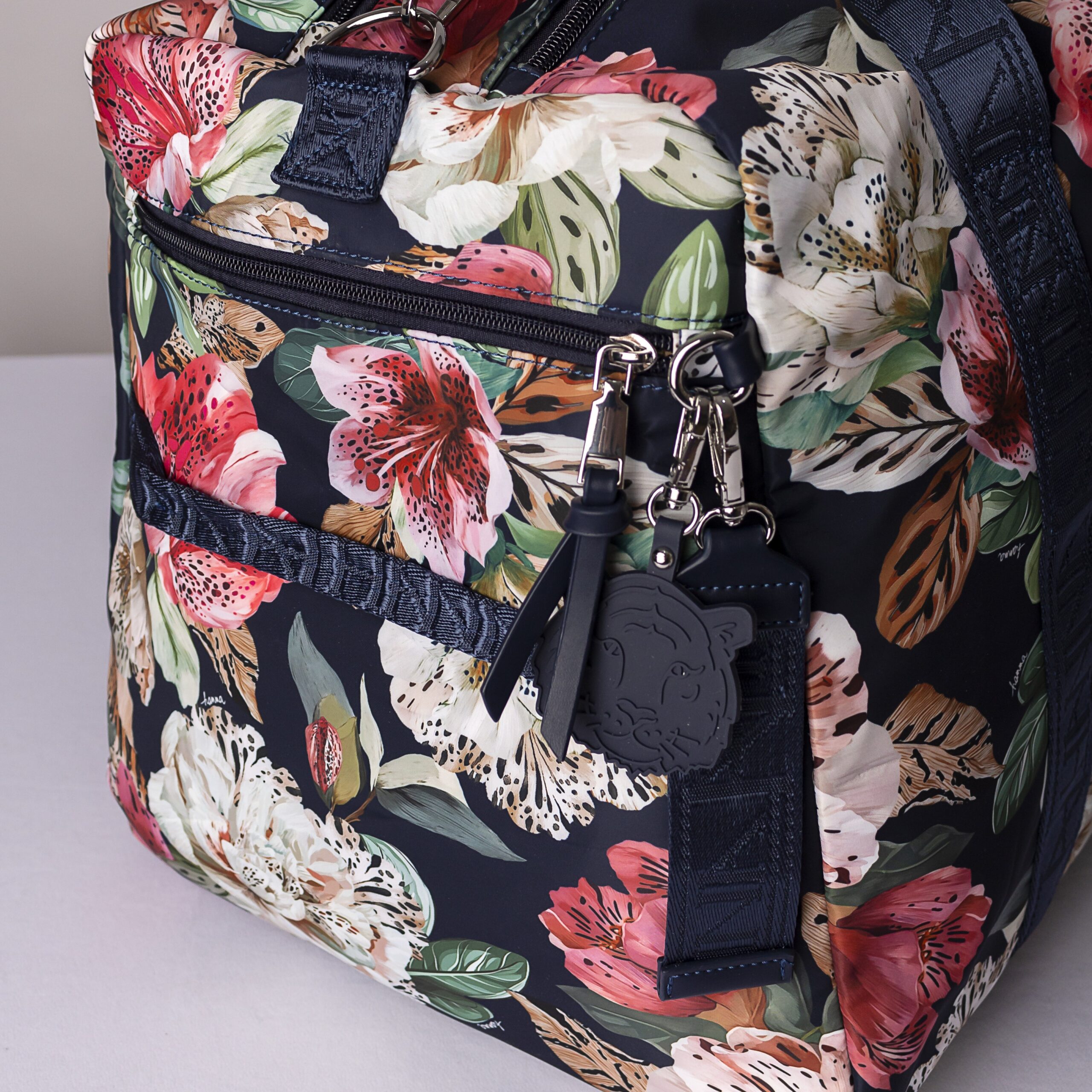 Bolso Mali Flores Atigradas - Imagen 7