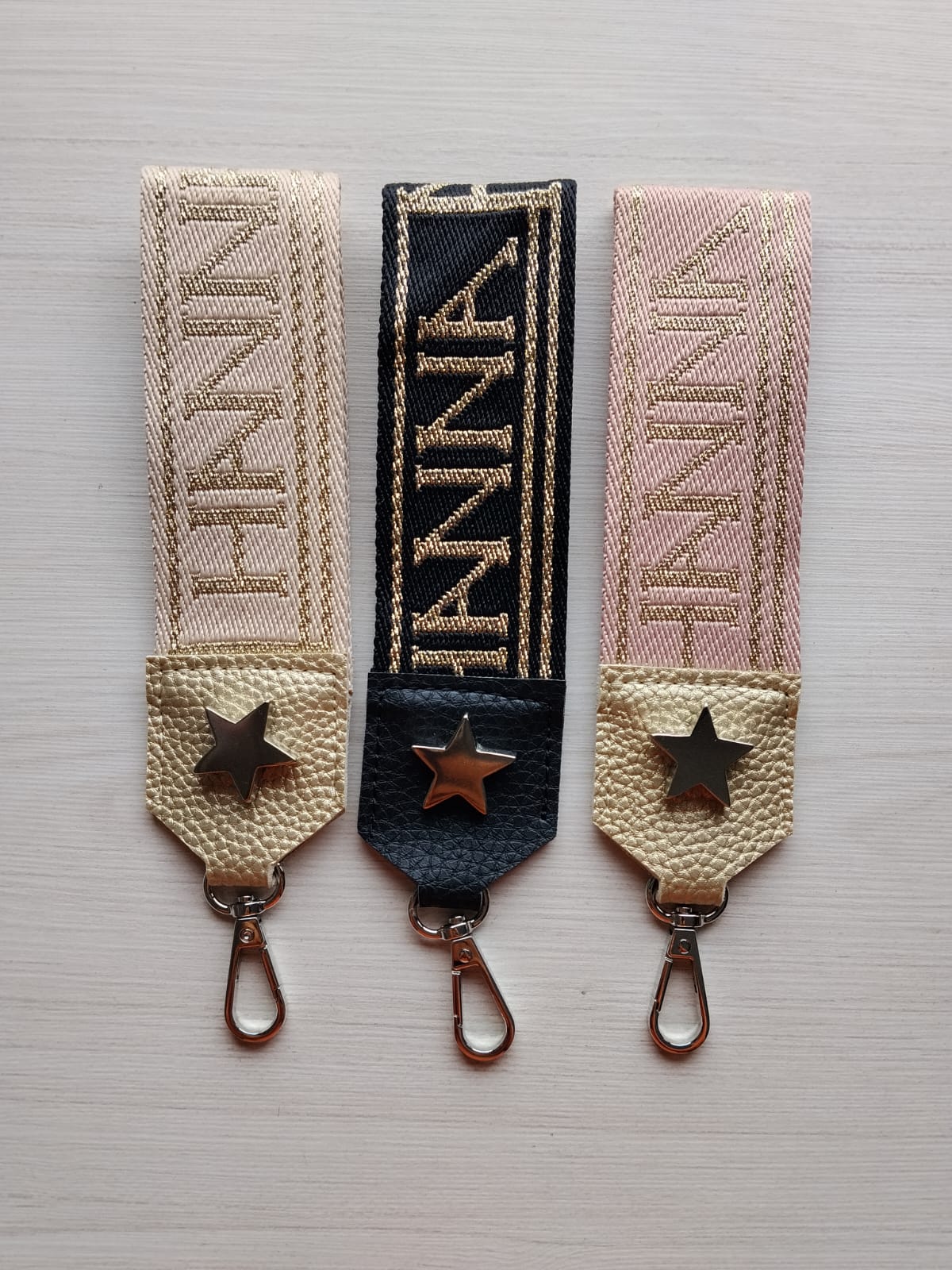 Packs de llavero cinta monograma