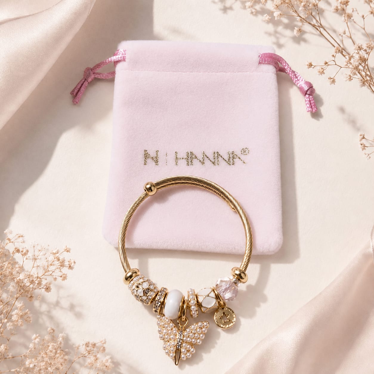 Set de Pulseras Charms con Fundas - Imagen 5