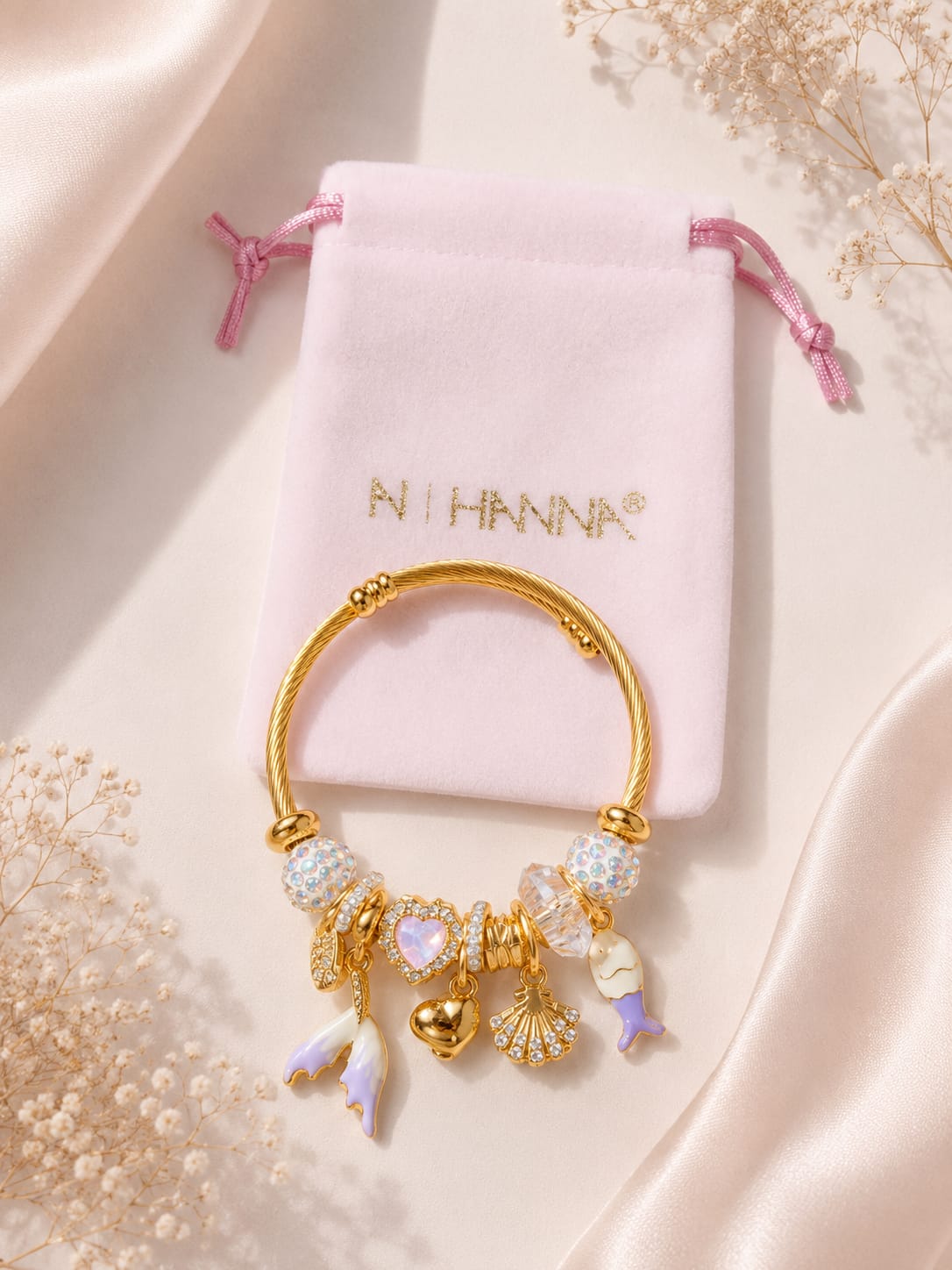 Pulsera Charms con Funda